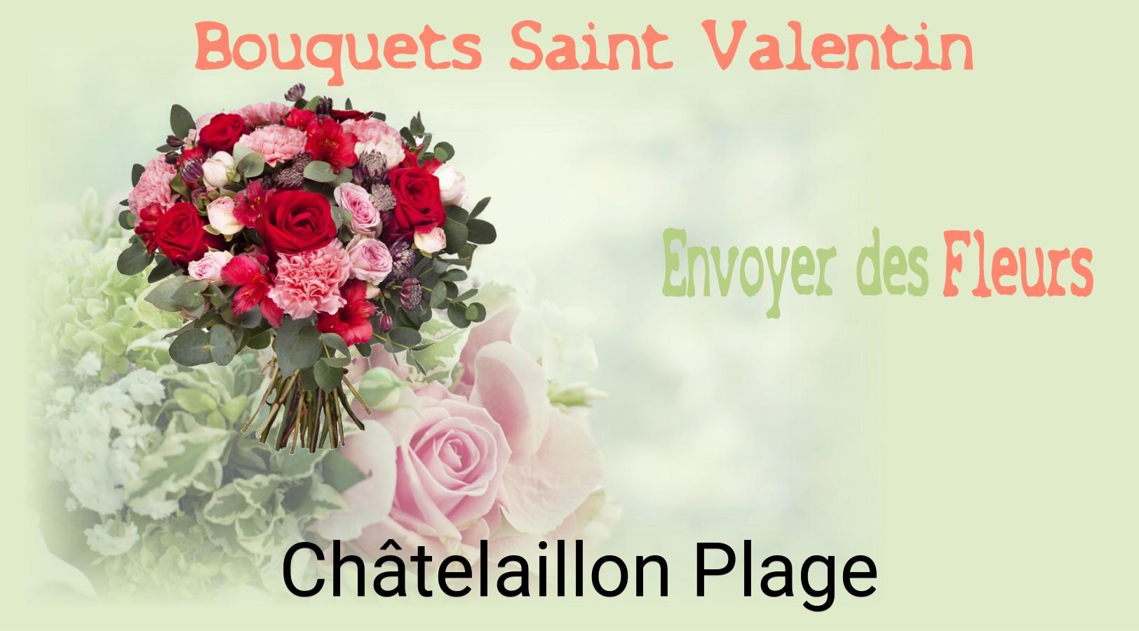 Roses de Saint-Valentin livrées à Châtelaillon-Plage
